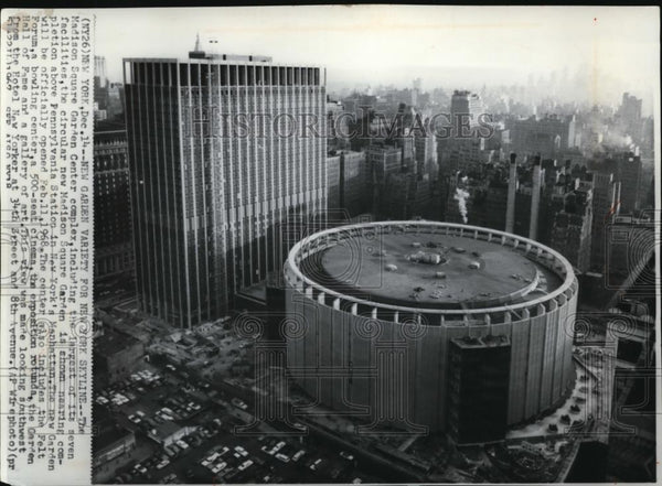 1967 Press Photo The Madison Square Garden Center Complex
