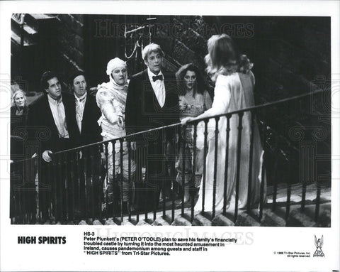 1988 Press Photo Peter O'Toole in "High Spirits" - Historic Images