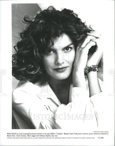 1992 Press Photo Freejack Rene Russo - Historic Images