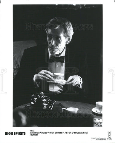 1988 Press Photo Peter O'Toole Actor High Spirits - Historic Images