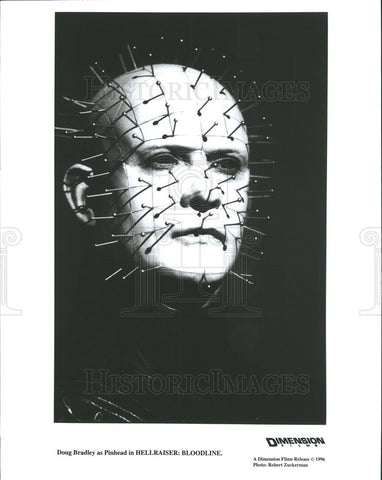 1996 Press Photo Doug Bradley Actor Hellraiser Bloodline - Historic Images