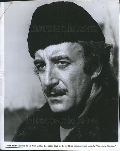 1971 Press Photo The Magic Christian Film Actor Peter Sellers As Sir Guy Grand - Historic Images