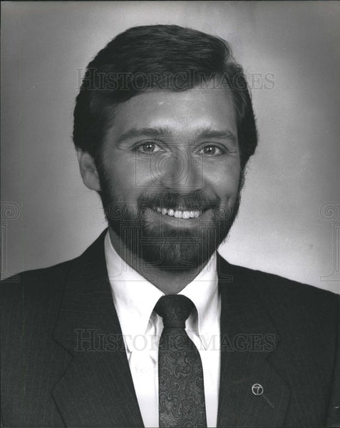 1991 Press Photo <b>Tom Griesdorn</b> President manager WBNS - dfpa88823_grande