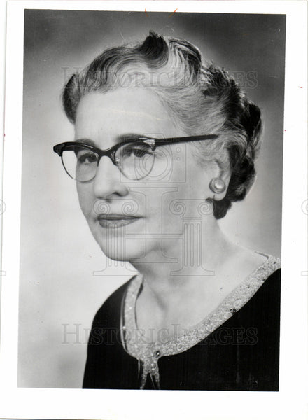1979 Press Photo <b>Ruth Haase</b> Hilberry WSU President - dfpy05831_grande