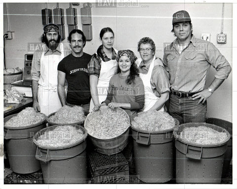 1979 Press Photo Sproutmen Jay Friedman Ann Klobuchar - Historic Images