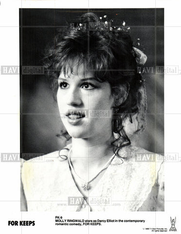 Press Photo Molly Kathleen Ringwald, Singer,Dancer - Historic Images