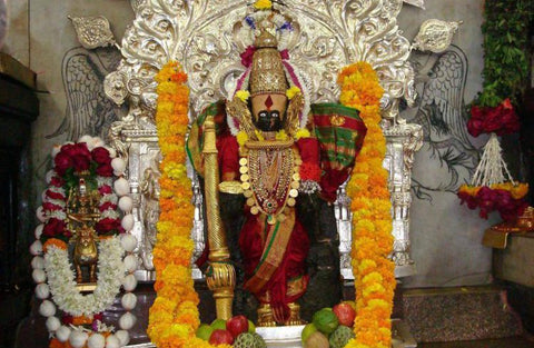 Kolhapur Mahalakshmi Temple- 18 Shakti Peetha at Anarghyaa.com