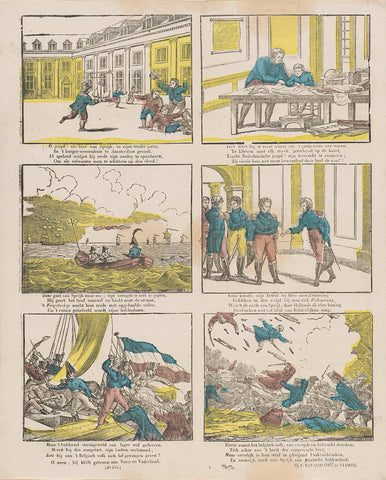 Leven van J.C.J. van Speijk, Alexander Cranendoncq, in or after 1831 - c. 1899 Canvas Print