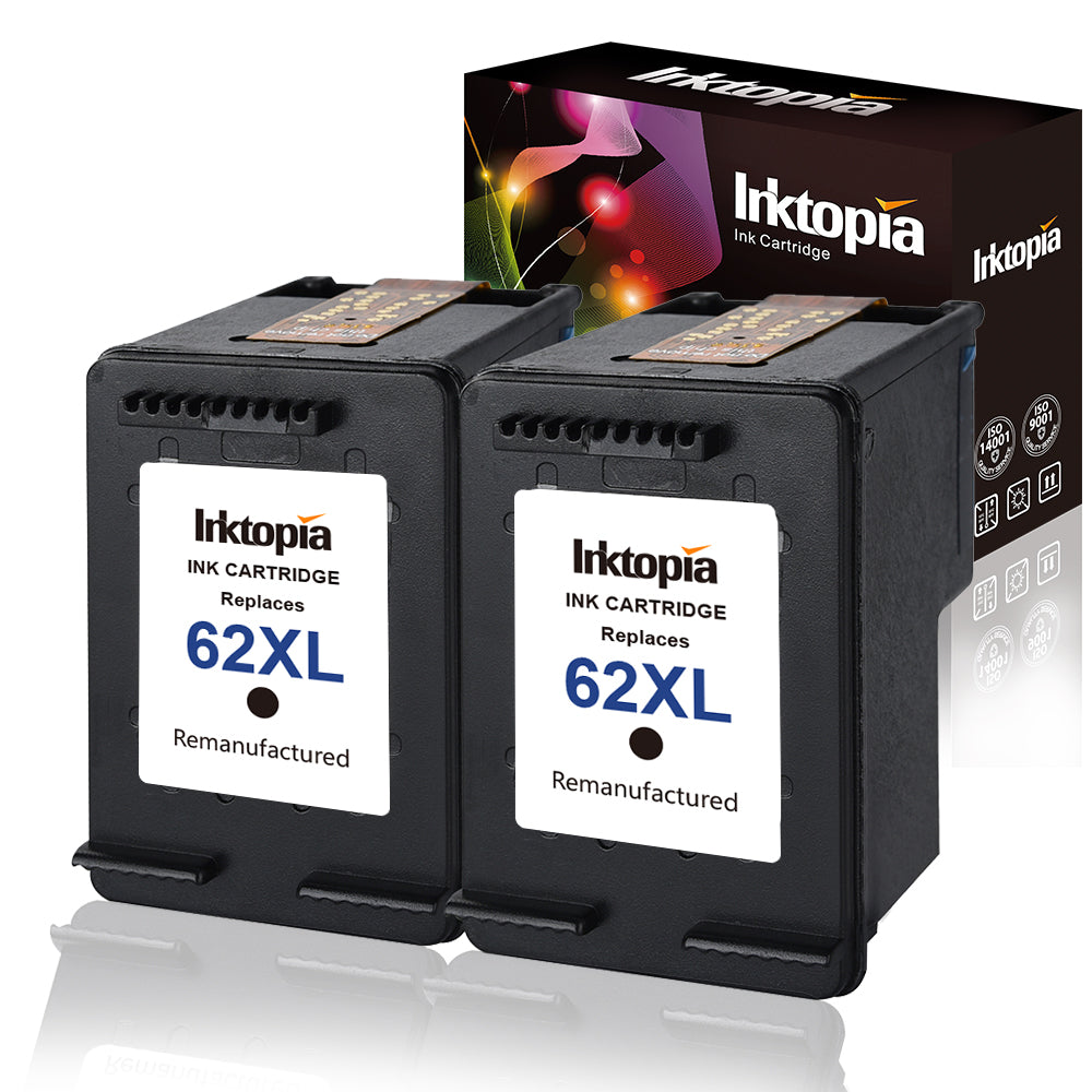 Induceren grootmoeder Van Inktopia Remanufactured Replacement for HP 62XL 62 XL Ink Cartridges H –  Inktopialife