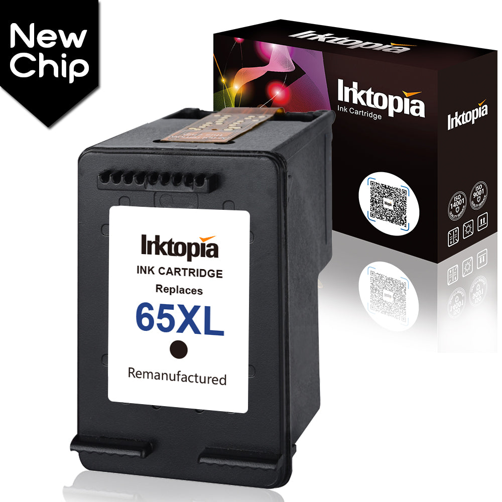 Beïnvloeden Klap Malaise Inktopia Remanufactured for HP 65 XL 65XL Ink Cartridges for HP DeskJe –  Inktopialife