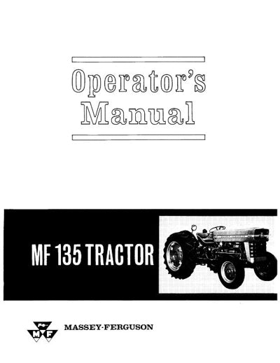Mf 135 Owners Manual