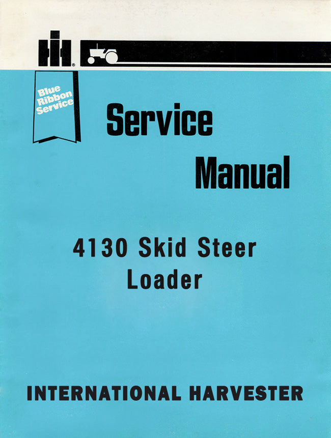 International Harvester 4130 Loader Tractor Chassis Parts Catalog Manual IH 