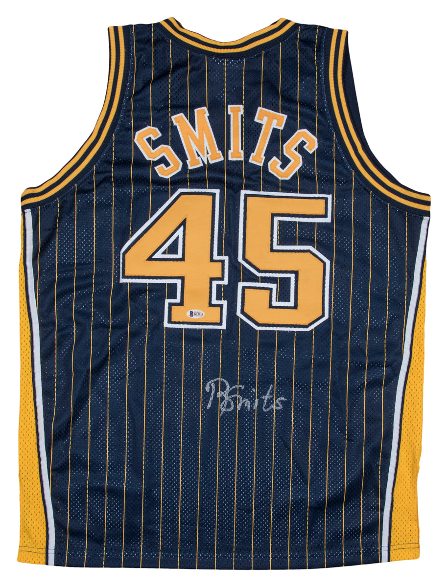 Rik Smits Signed Indiana Pacers Jersey 