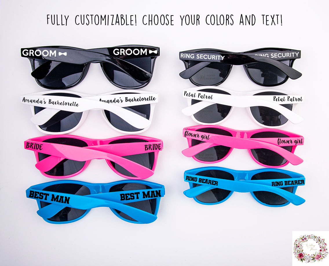 wedding sunglasses