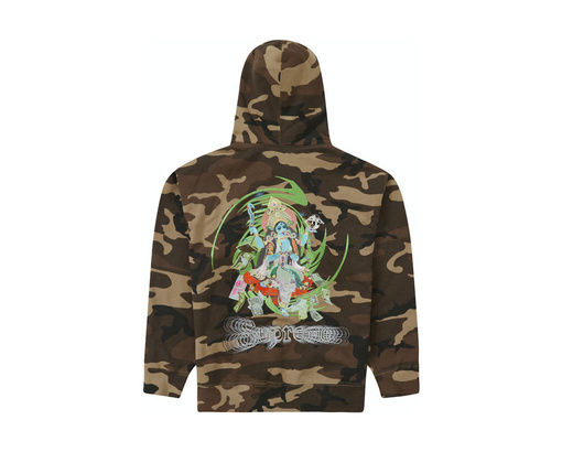 Supreme Lakshmi Zip Up Hooded Sweatshirt