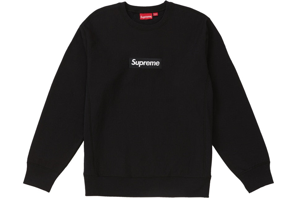 Supreme Box Logo Crewneck (FW18) Black