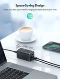 IPhone 12 PD Pioneer 65W 4-Port GaN Tech USB C Desktop Charger-RAVPower