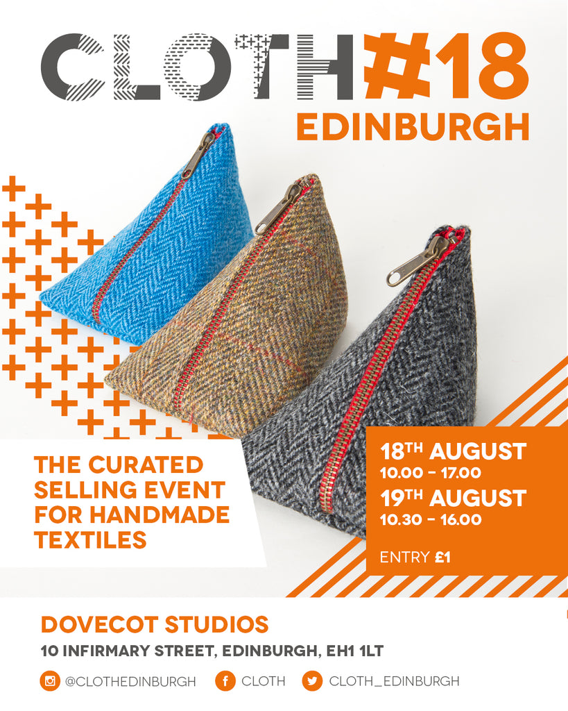 Textile show at the dovecot edinburgh on the 18th and 19th August.  