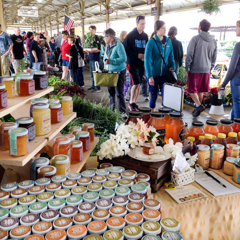 Ames Farm is at the Minneapolis farmers market on Lyndale Ave