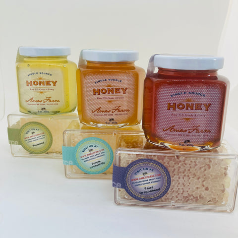 The Triple Crown of Honey from Ames Farm