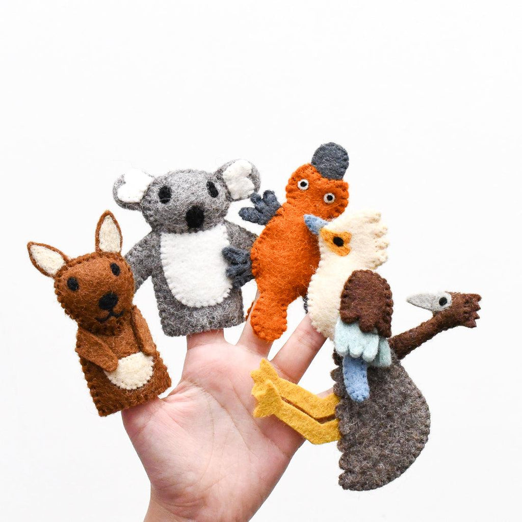 toys-5-australia-unique-animals-finger-puppets-koala-kangaroo-platypus