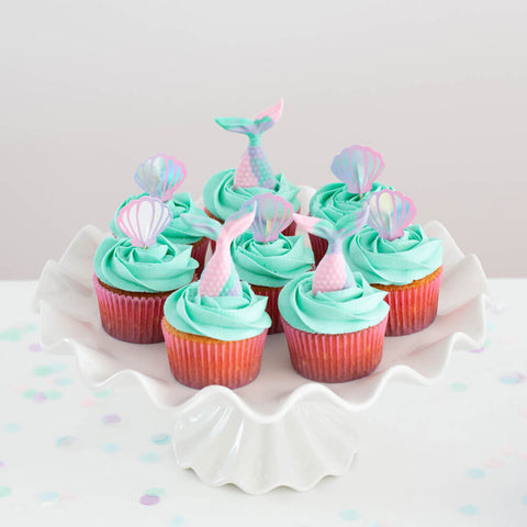 Mermaid Cupcake Decorations