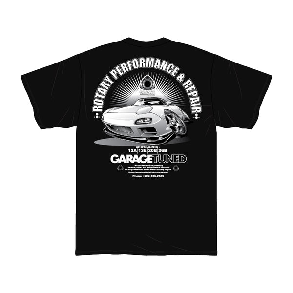 Rotary Performance And Repair Black Tee