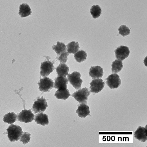 200 nm amorphous titania nanospheres