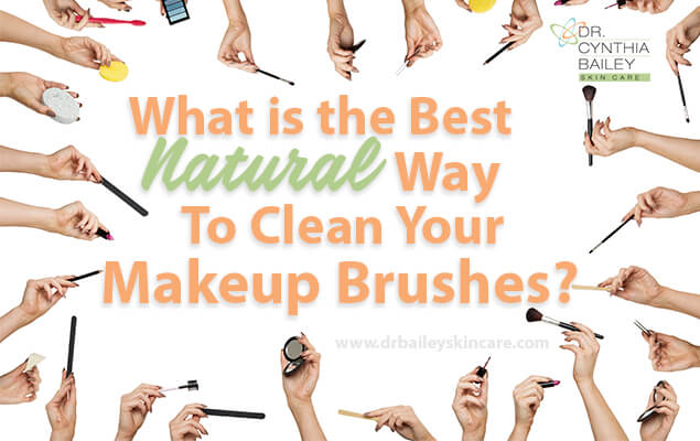 natural way to clean makeup brushes