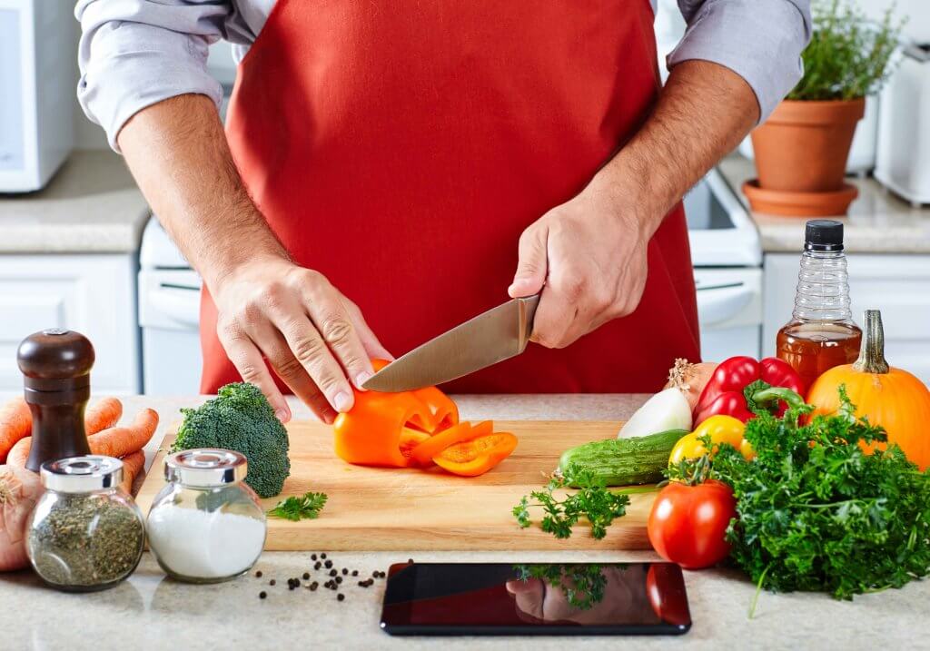 healthy cooking to fight skin problems