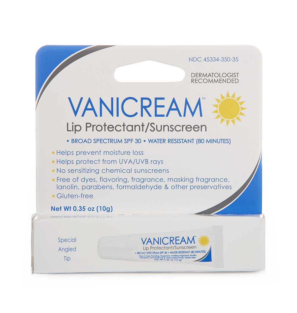 hypoallergenic vanicream lip protectant SPF 30 