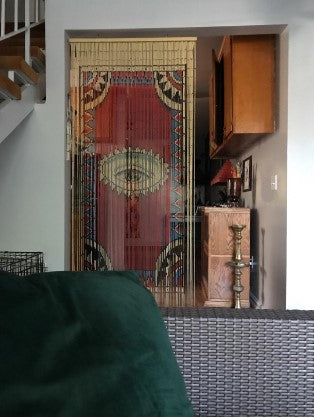 Room divider curtain