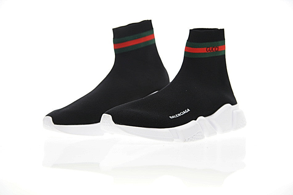 gucci x balenciaga speed stretch knit