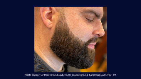 Photo courtesy of Underground Barbers (IG: @underground_barbersct) Collinsville, CT