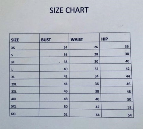 zebra party overalls size chart