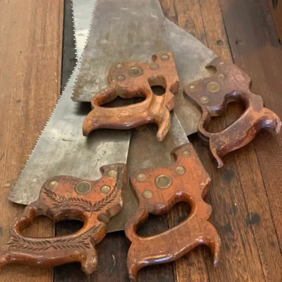 Ep. 1 of TOOL STORIES. 4x Disston saws owned by Alfred Rose pre-WWI