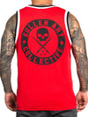 Sullen Men's BOH Red Jersey Tank Top