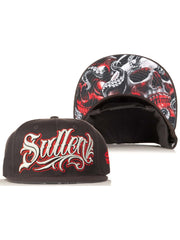 Sullen Men's Duality Charcoal Snapback Hat