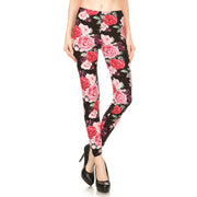 Sujetador deportivo Rose Floral Print Leggings