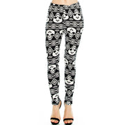 Sujetador deportivo Large Skull Print Leggings