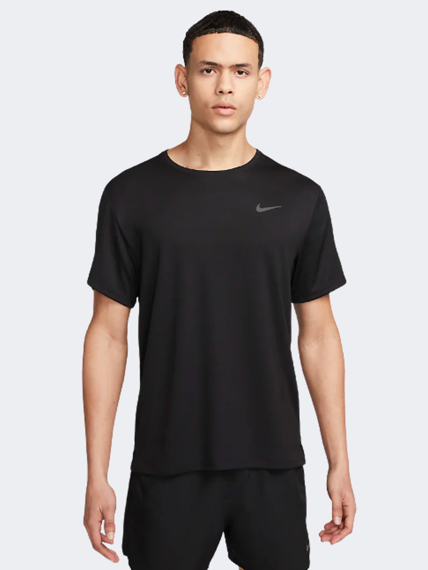 Knooppunt Detecteerbaar heilige Nike Dri-Fit Uv Miler Men Running T-Shirt Black – Mike Sport Iraq