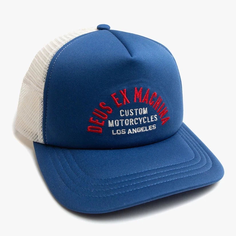 Deus Proctor Trucker Cap - Navy