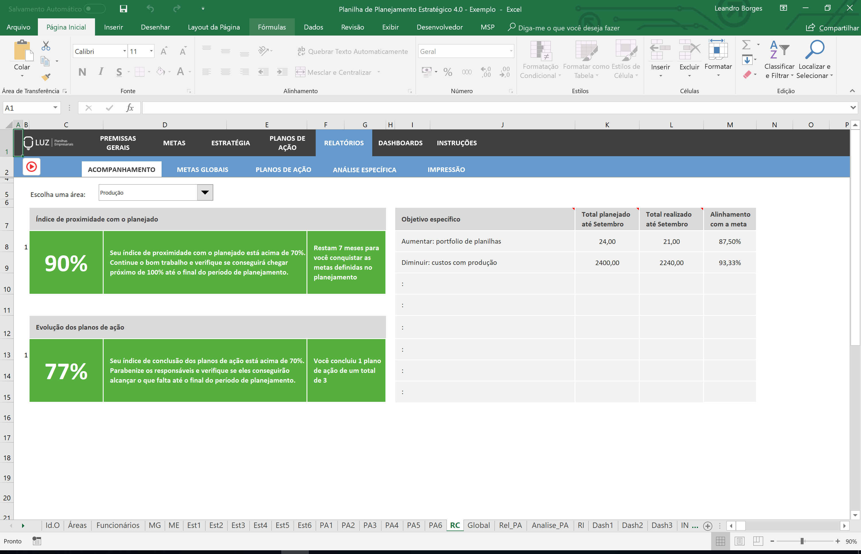 Planilha De Planejamento Estrat Gico Em Excel Planilhas Prontas The Best Porn Website