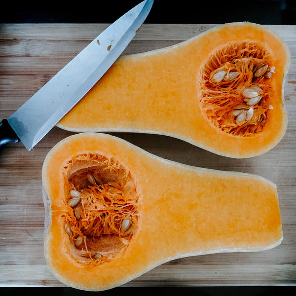 Ginger Butternut Squash and oat milk vegetarian Bisque recipe