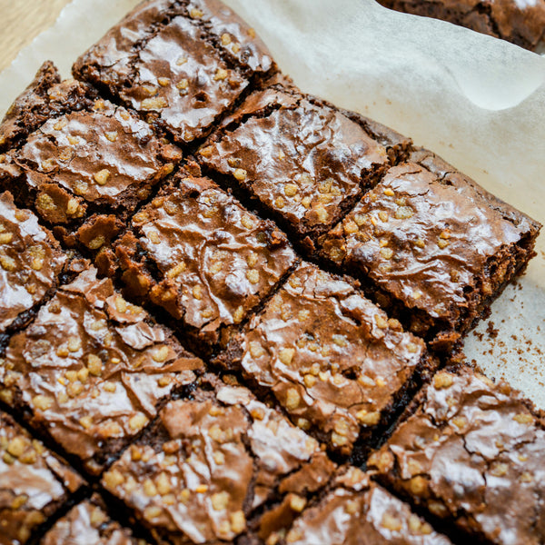 Vegan oat milk brownies recipe