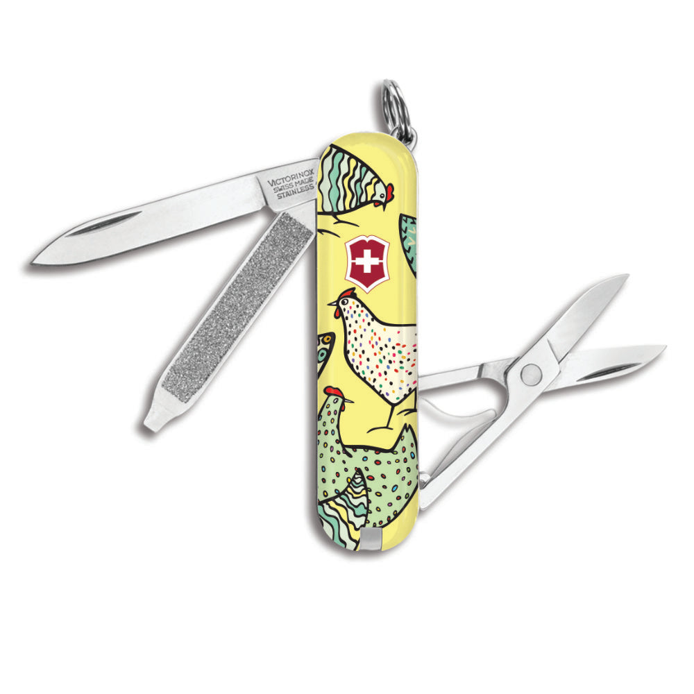 Victorinox　Army　Exclusive　Pumpkin　Classic　Swiss　Patch　SD　Knife