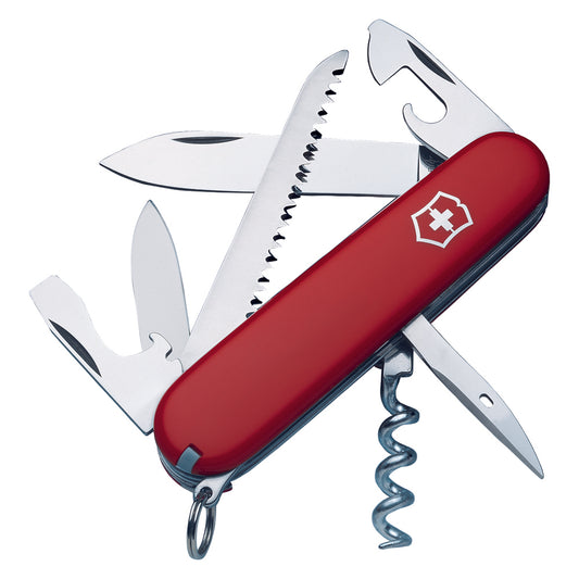 Camper Red Swiss Army Knife by Victorinox at Swiss Knife Shop
