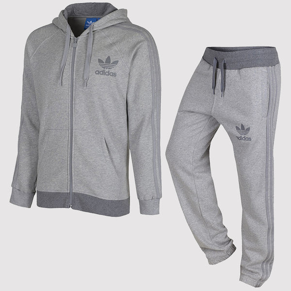 adidas fitted tracksuit