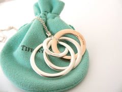 Tiffany Co Rubedo Interlocking Circle Necklace