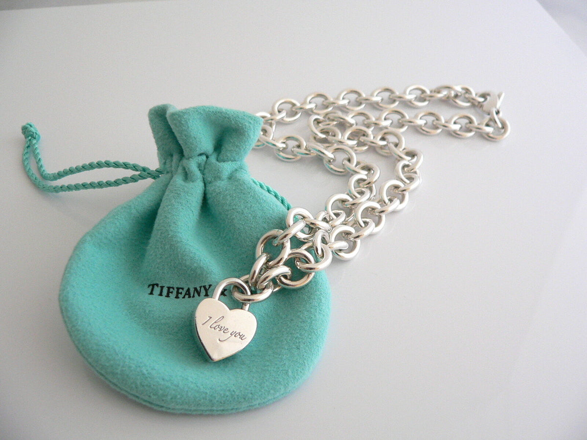 tiffany love lock charm